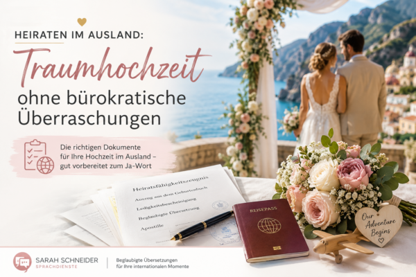 Heiraten im Ausland – jede Traumdestination hat ihre eigenen Regeln